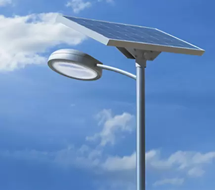Lampadaire <br>solaire