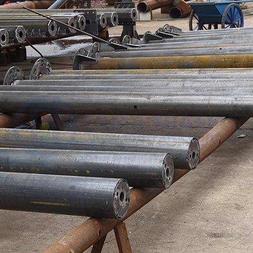 Mât d'éclairage cylindrique simple de 3,5 m