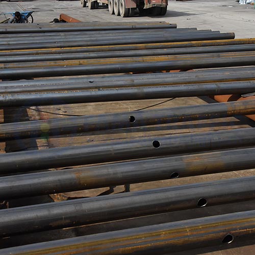 Poteau de feu de circulation octogonal de 6,5 m