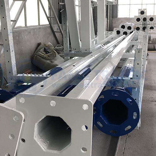 Poteau de caméra de surveillance de 6 m