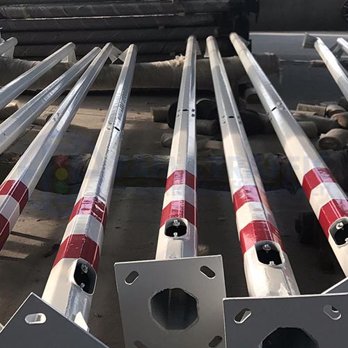 Poteau de caméra de surveillance de 6 m