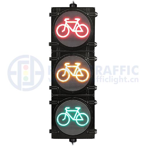 Feu de circulation LED RYG à haut flux de 300 mm pour vélo