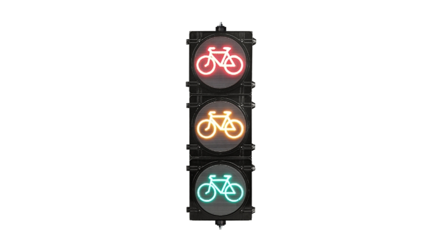 Feux de vélo intelligents&nbsp;: le rôle du feu de circulation à LED RYG à haut flux de 300&nbsp;mm pour vélos dans la mobilité urbaine