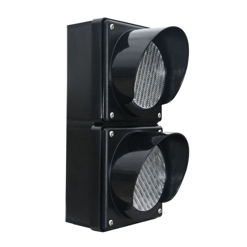 Feu de circulation à boule pleine rouge/vert à faible consommation (deux unités)