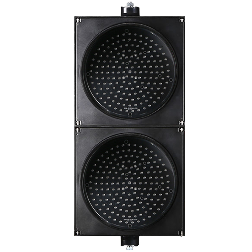 Feu de circulation à boule pleine rouge/vert à faible consommation (deux unités)