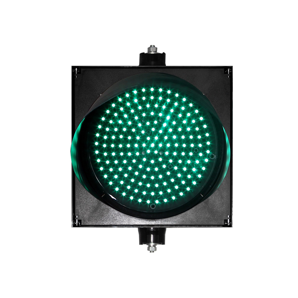 Feu de circulation à boule pleine basse consommation (unité unique)