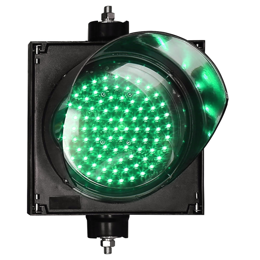 Feu de circulation à boule pleine basse consommation (unité unique)