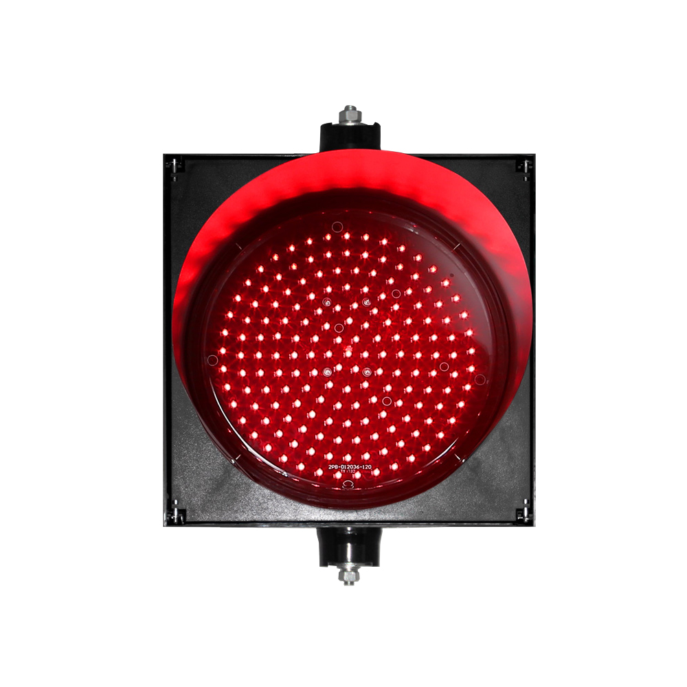 Feu de circulation à boule pleine basse consommation (unité unique)