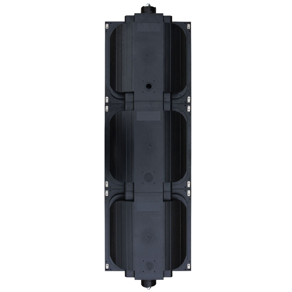 Feu de circulation à boule pleine rouge/jaune/vert à faible consommation avec compte à rebours à matrice de points