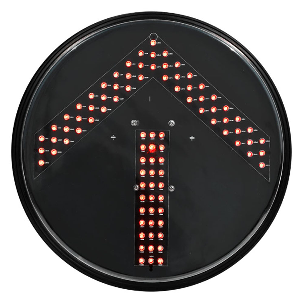 Module de feux de circulation à flèche basse consommation