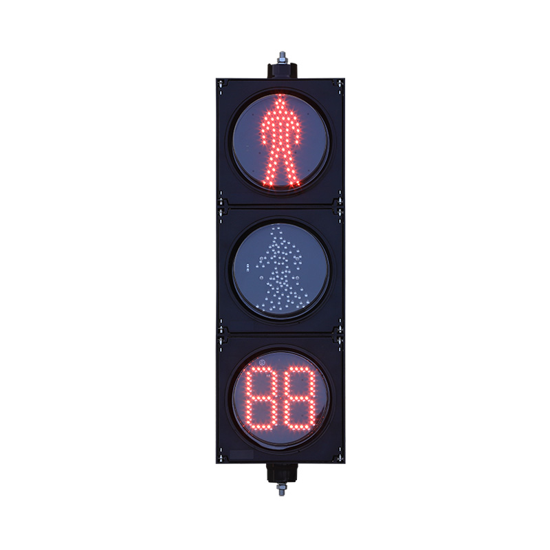 Feu de circulation pour piétons à faible consommation avec compte à rebours