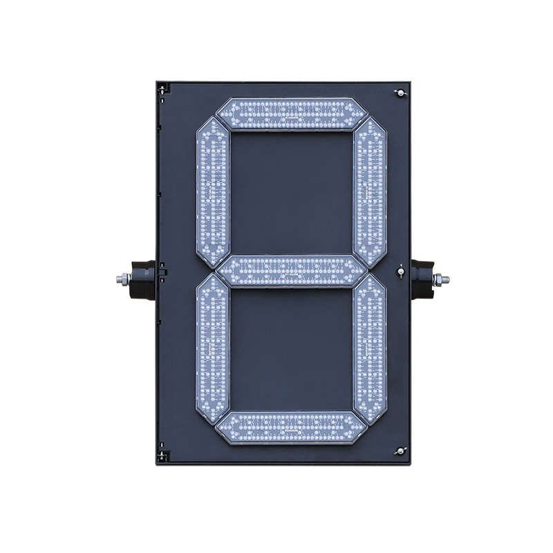 Feu de circulation à compte à rebours de type segment (type boîte)