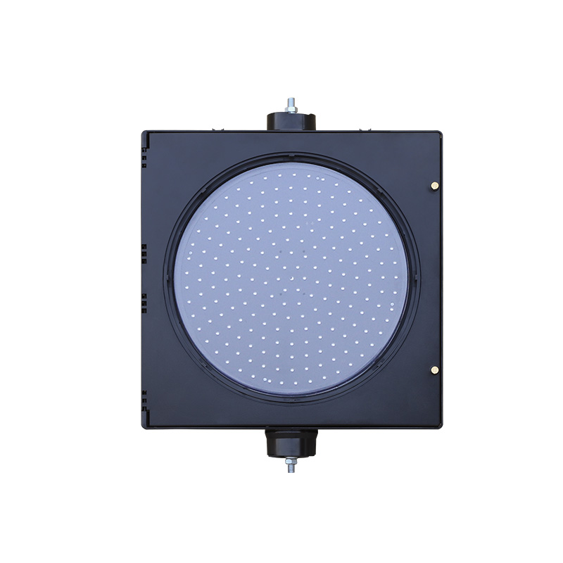 Feu clignotant jaune à énergie solaire