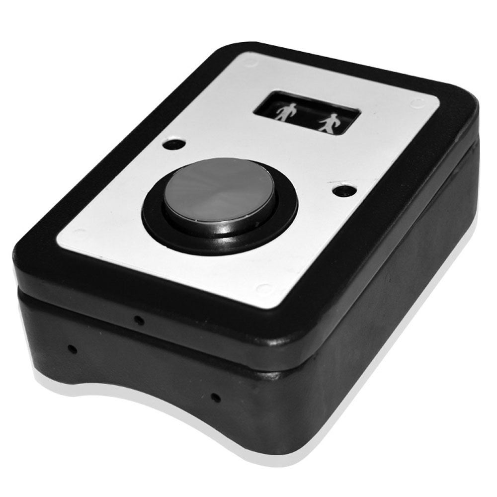 Bouton poussoir pour passage piéton