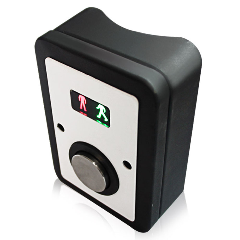 Bouton poussoir pour passage piéton