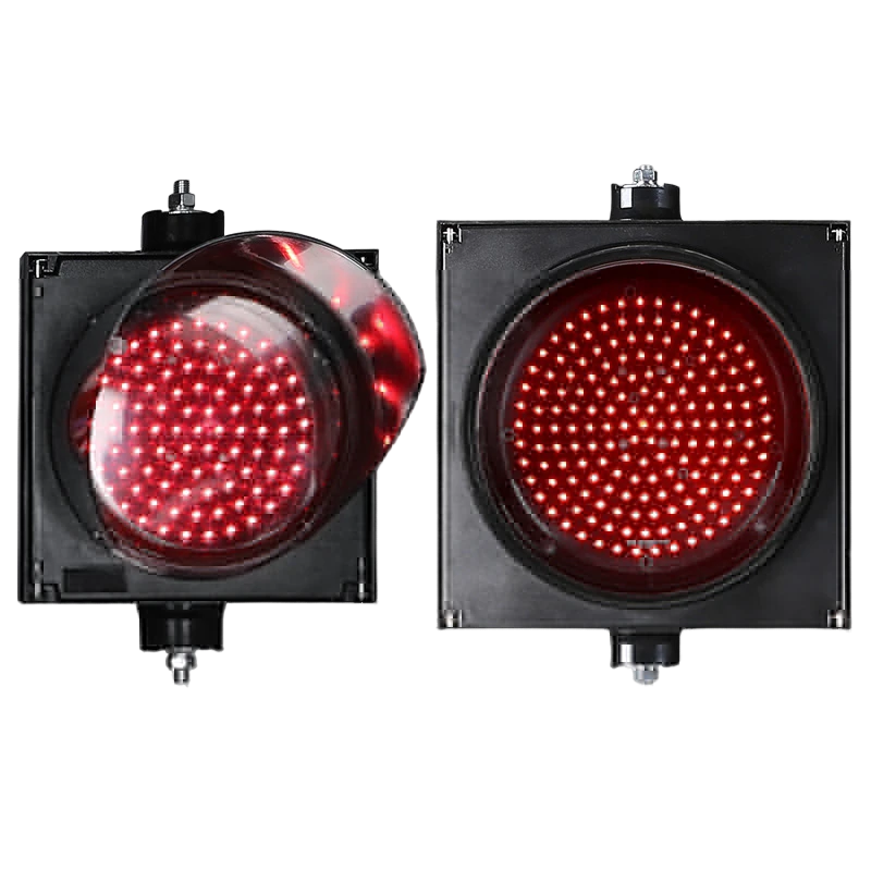 Feu de circulation à boule pleine basse consommation (unité unique)