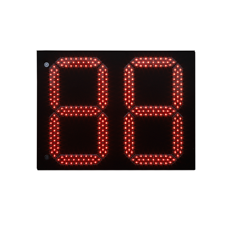 Feu tricolore &agrave; compte &agrave; rebours (type bo&icirc;te)