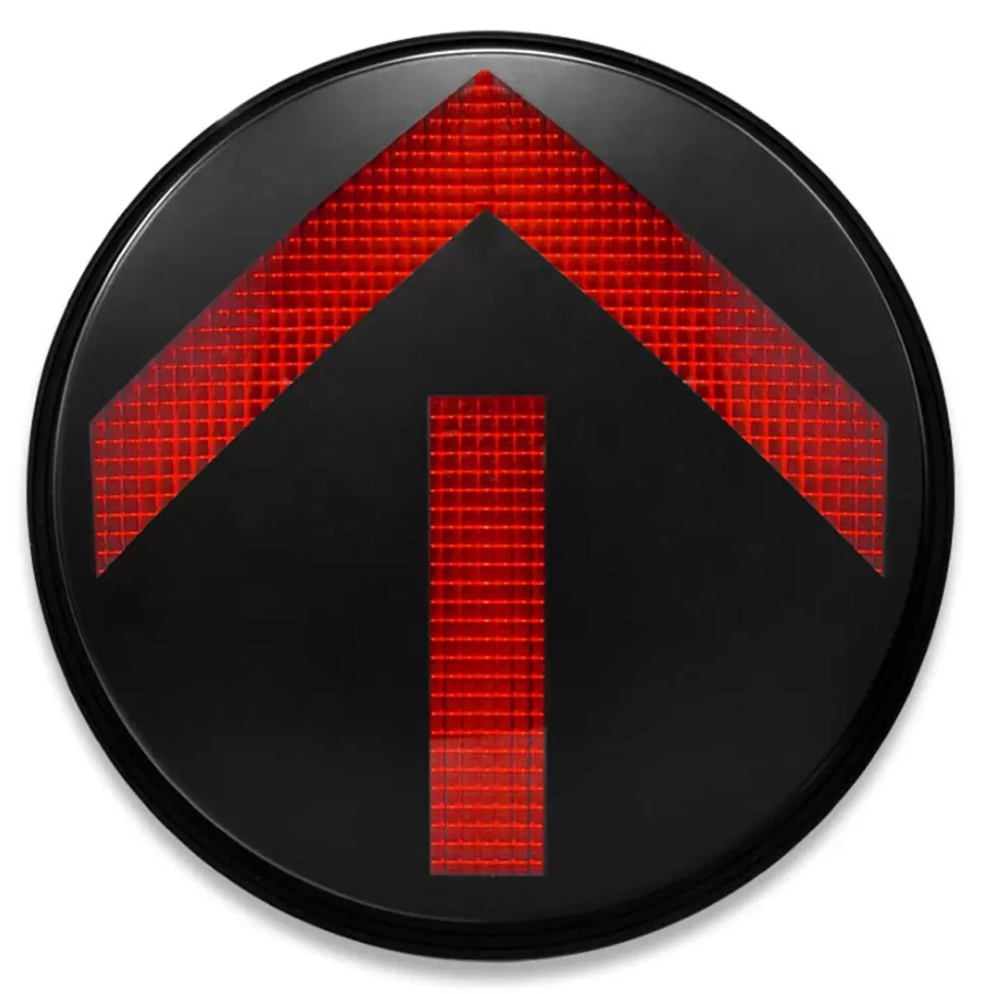 Module de feu de circulation à flèche à haut flux