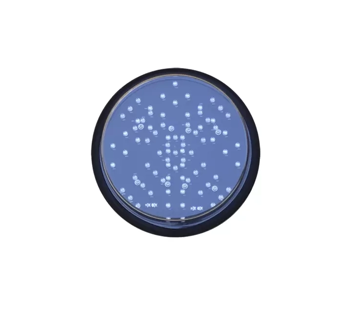 Feu de circulation Croix rouge et flèche verte Feu de circulation Croix rouge et flèche verte