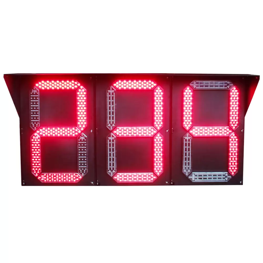 Type de segment Feu de signalisation à compte à rebours