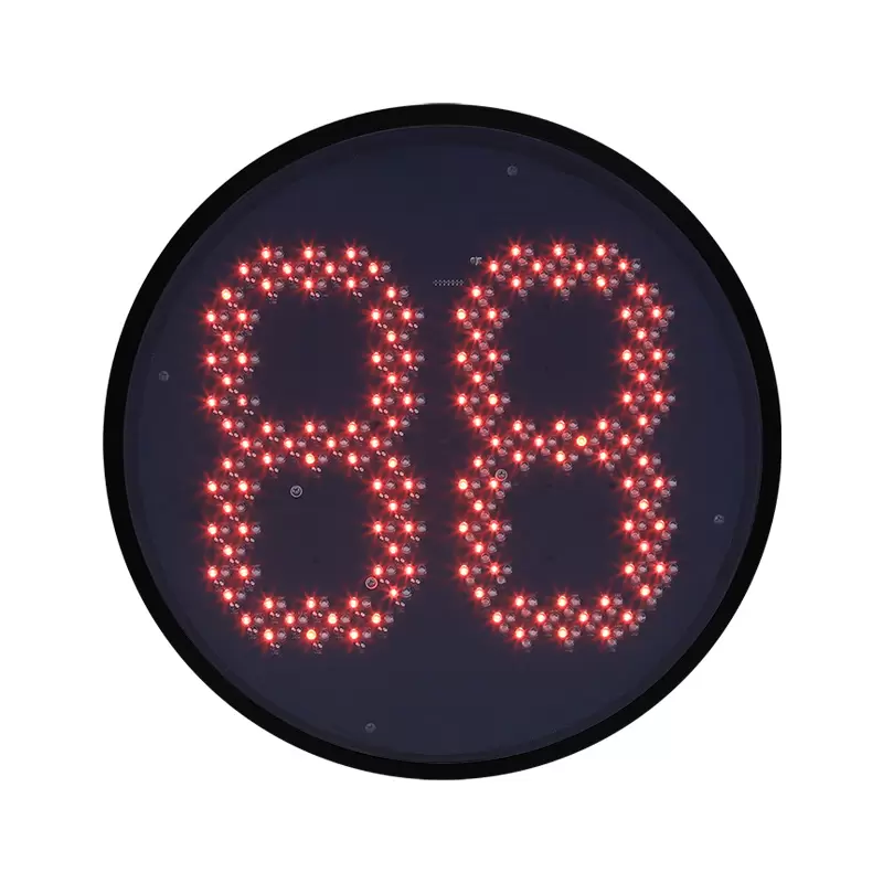 Module de feux de signalisation avec compte à rebours