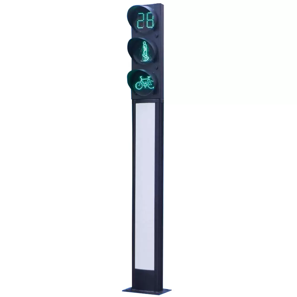Feu de signalisation intégré
