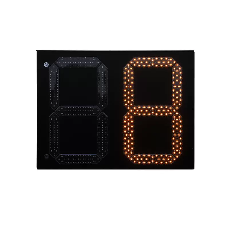 Type de segment Feu de signalisation à compte à rebours